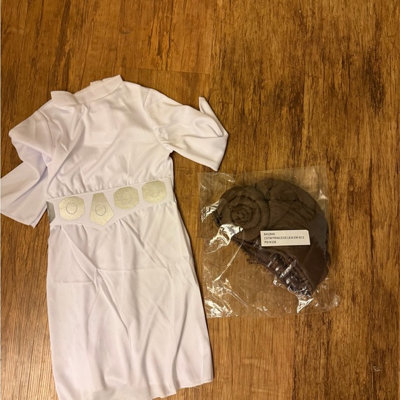 Star Wars Princess Leia Infant Costume 6-12 Months Disney Baby NEW - Picture 2 of 8